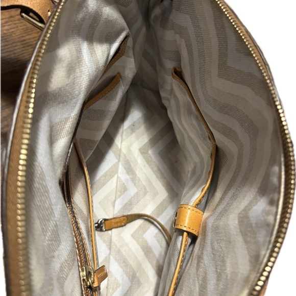 Dooney & Bourke Vintage Claremont Blue Python Domed Satchel - Picture 10 of 12